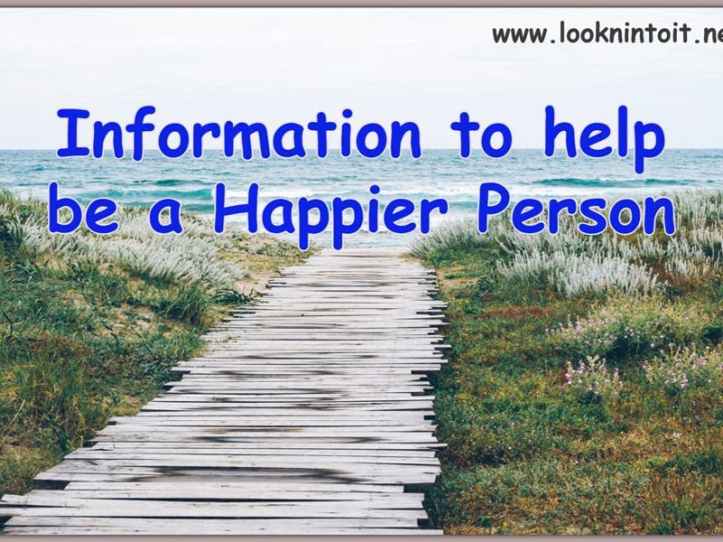 Help To Be a Happier&nbsp;Person