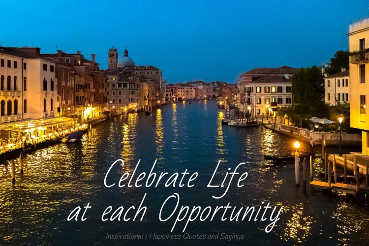 Quotes of Celebration