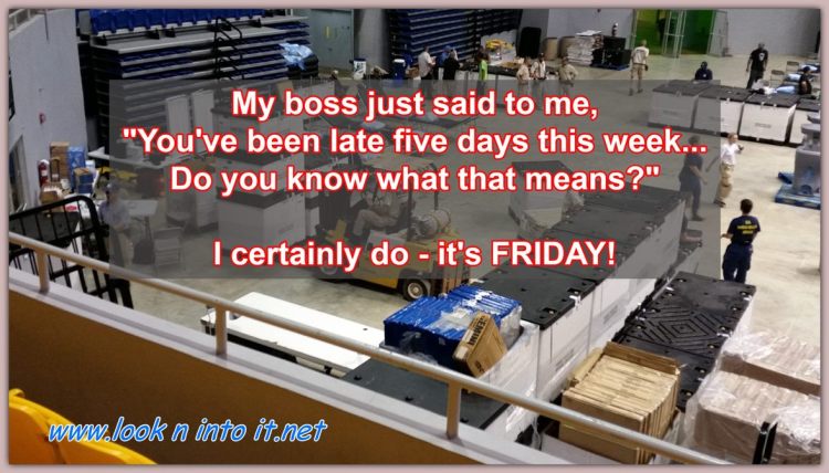 Funny Stuff when&nbsp;Late